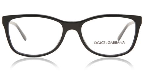 Dolce & Gabbana DG3107 Logo Plaque 501 Eyeglasses in Black .